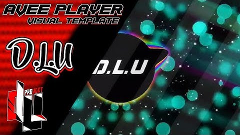 Trap Nation Multicolor Blur Visual By D.L.U - Locked || Avee Player Visualizer Template