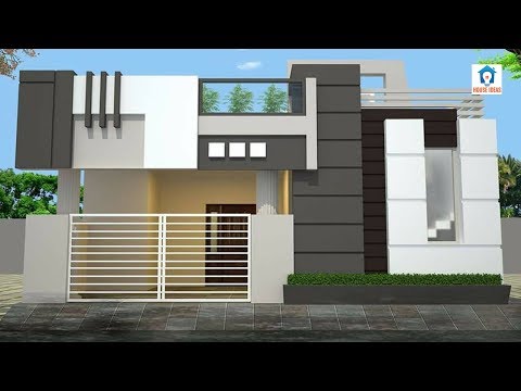 best-home-elevation-designs-for-single-floor-|-small-home-front-elevations-3d-designs