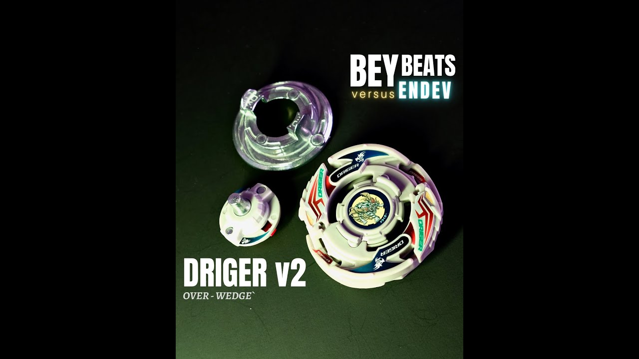 Driger v2 Satisfying ASMR! Solid Remake! Beyblade Burst BU 