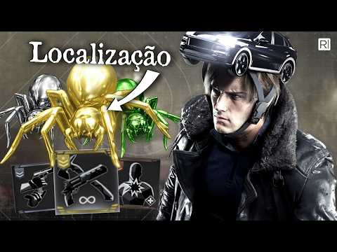 Localização de todas as aranhas e expansões de habilidade | Leon Must Die Forever
