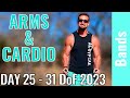 Bands Arms and Cardio Workout - Day 25 - 31 Days of Fitness Series 2023