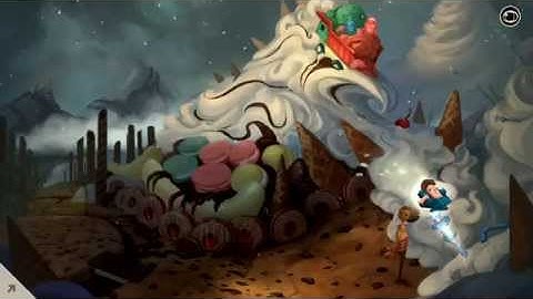 Broken Age Act 2 Vella Ice Cream, Train, Fusion Orb Walkthrough Part 4 (Double Fine)