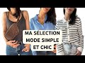 Mode simple et chic  ma slection chez massimo dutti sezane bash dreyfuss