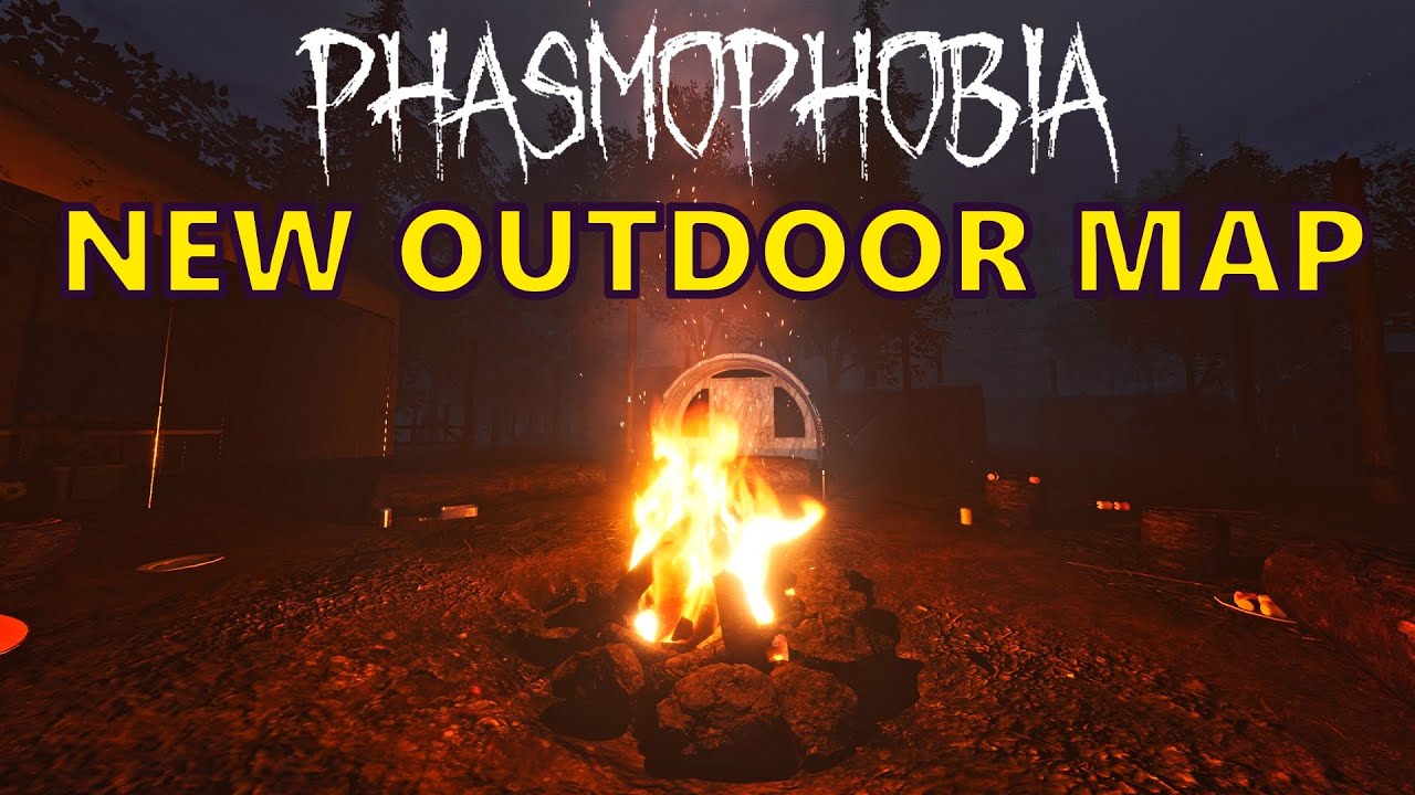 Phasmophobia - First Look At Maple Lodge Campsite (NEW OUTDOOR MAP!)