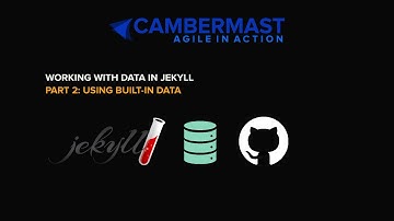 Working with Jekyll Data Part 2: Built-in data