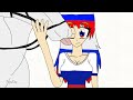 Russia(Girl) and her Horse