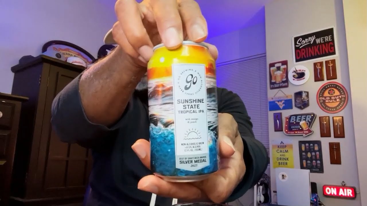 Go Brewing Sunshine State Tropical IPA: Is This NA Beer Worth Trying?