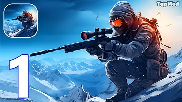 Sniper Siege: Defend & Destroy Gameplay Walkthrough Part 1 Tutorial (Android,iOS)