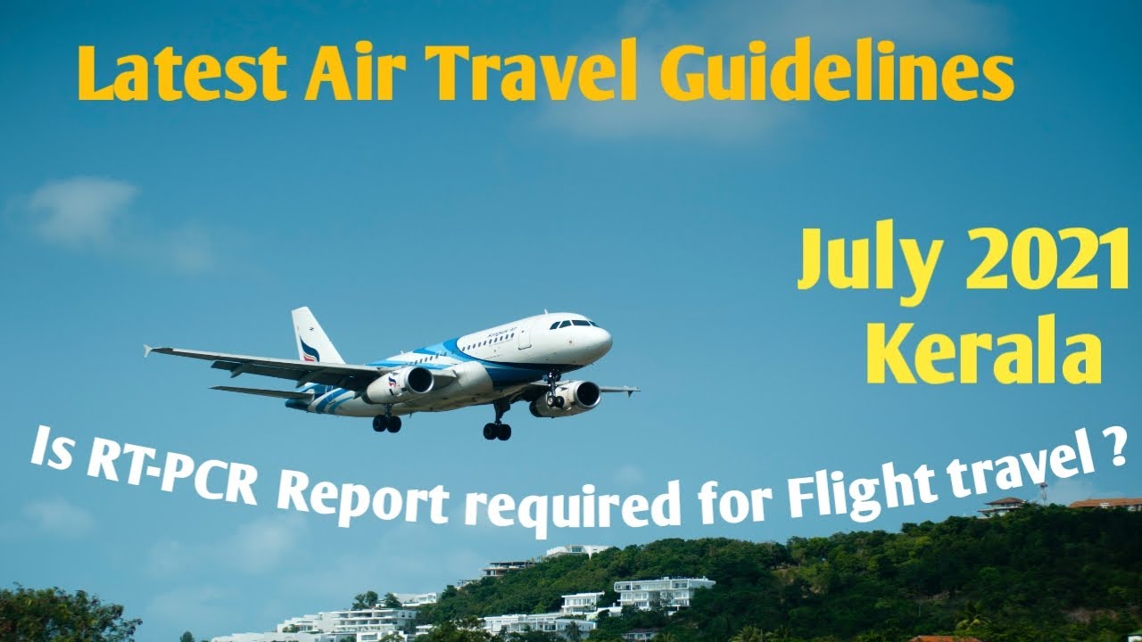 kerala flight travel guidelines