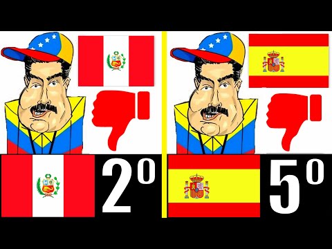 LOS 7 PAÍSES MÁS ODIADOS EN VENEZUELA @Criticalandia