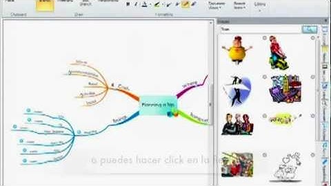 iMindMap 6 Insertar imágenes