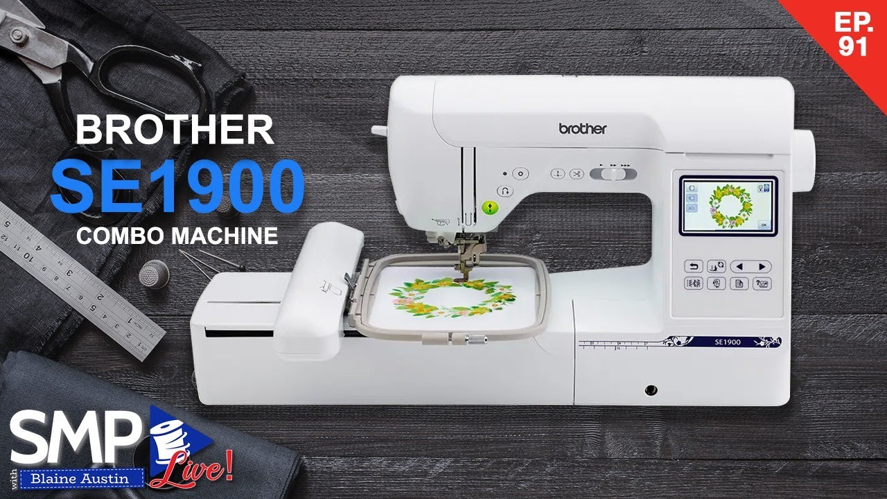 Brother SE1900 Sewing and Embroidery Machine - White for sale online