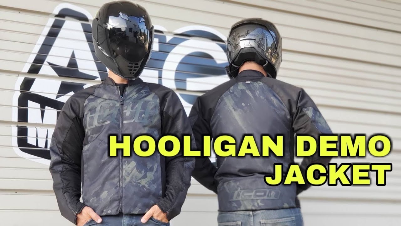ICON HOOLIGAN ULTRA BOLT JACKET - YouTube