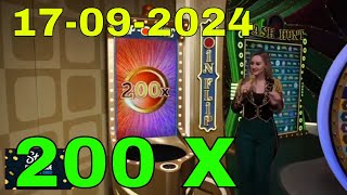 Crazy Time 200X Coin Flip Bonus with BIG WIN!!! 😱🤑