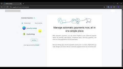 How to Cancel Paypal Subscription & Automatic Payments