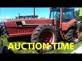 Auction Day/New (to us) Grain Drill and Elevator/Life on a Small Dairy Farm