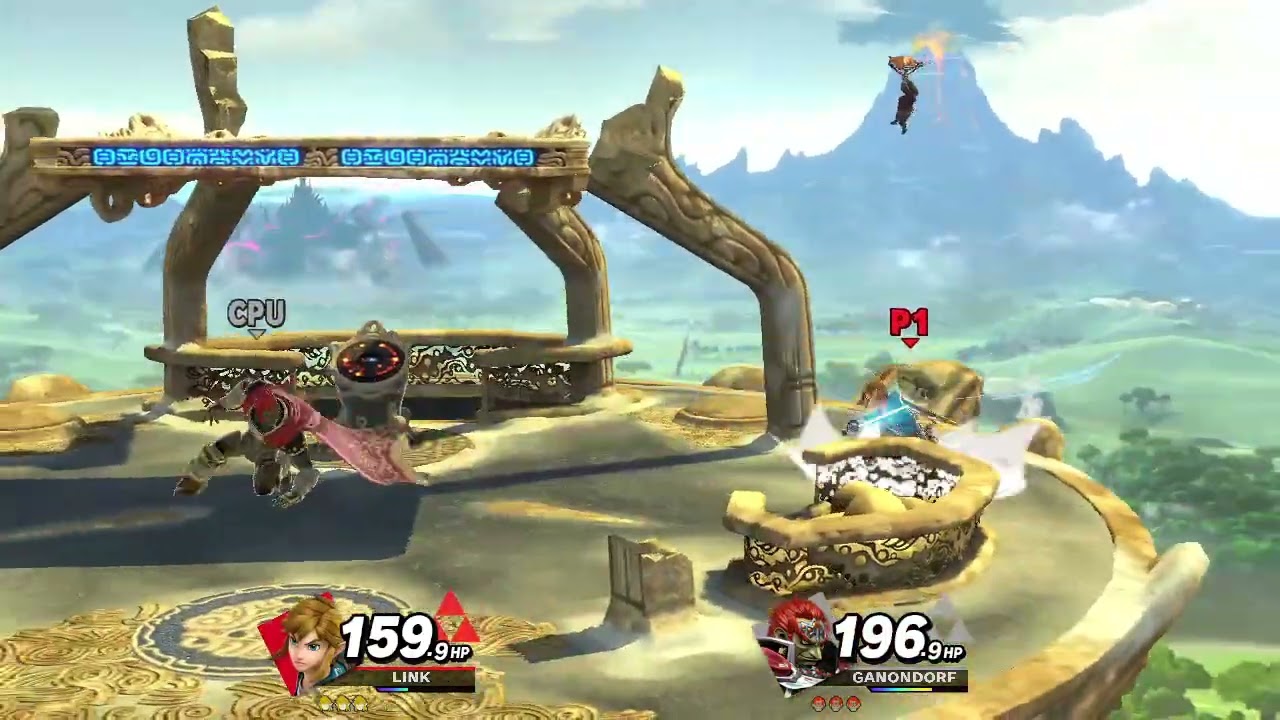 Super Smash Bros. Ultimate - Link vs. Ganondorf - 5 Stock Battle