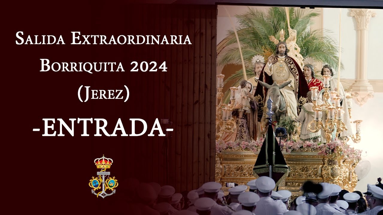 4K ENTRADA CRISTO REY EXTRAORDINARIA 2024 | ROSARIO DE CÁDIZ | DESDE TRIANA