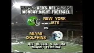 1987 Week 13 MNF - Jets vs. Dolphins