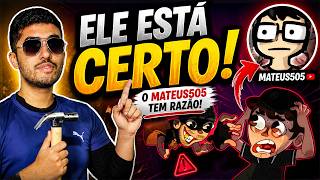 Mateus505 ESTÁ CERTO - O PROBLEMA COM REACTS