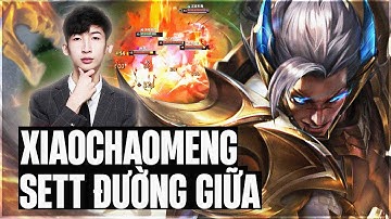 XIAOCHAOMENG ĐỔI GIÓ ĐI MID LEO THÁCH ĐẤU MÁY CHỦ SIÊU CẤP VỚI GIÁO ÁN SETT