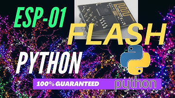 Easiest Way To Flash ESP-01 with Python Esptool