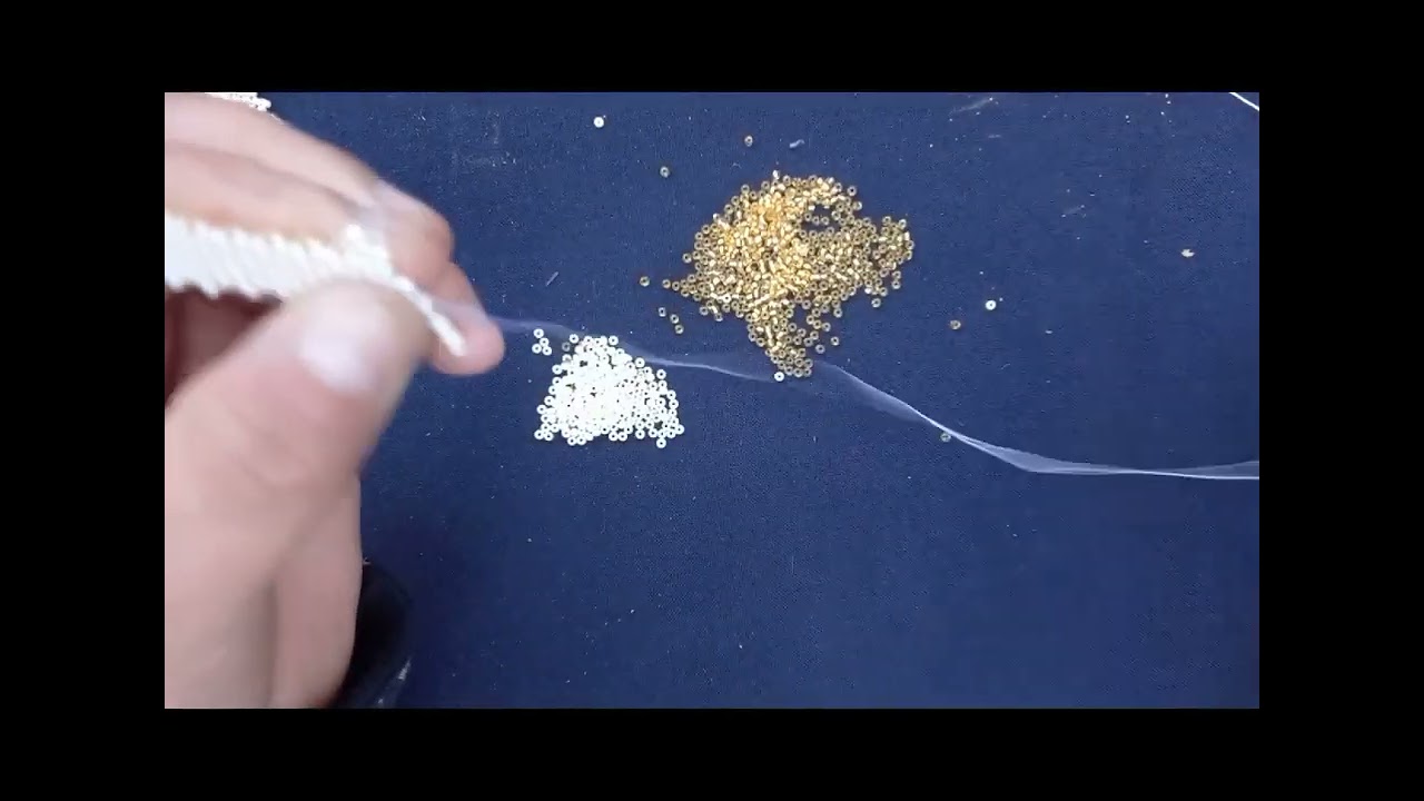 Tutorial de como hacer una orquidea con mostacilla paso a paso