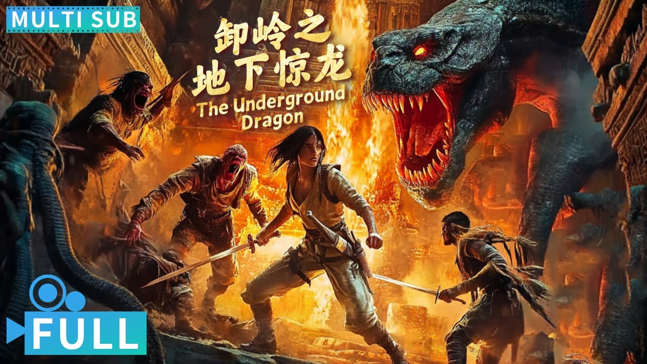 【Multi Sub】《卸嶺之地下驚龍》 / The Underground Dragon 守墓陰兵復活地宮變大型修羅地獄 盜墓船誤入噬人海百鬼夜行生人回避丨#電影 #騰訊視頻 #怪獸電影