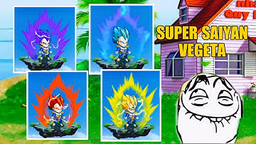 Gọi Rồng Online | các cấp độ Super Saiyan nhân vật Vegeta | gameplay