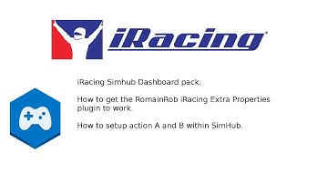 Simhub iRacing plugin install & controls setup for Meekstaaa