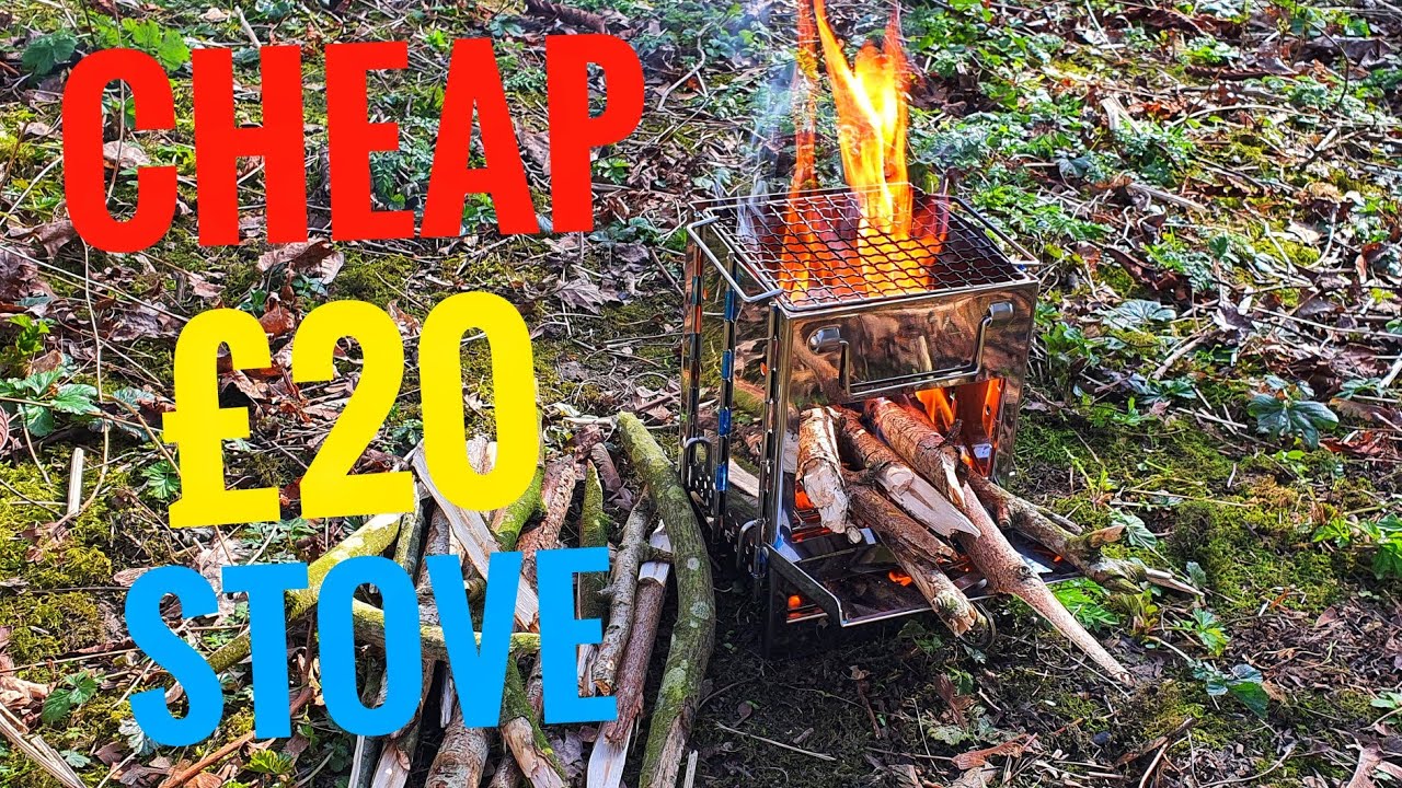 Reviewing and field testing a Cheap £20 Chinese fire stove, From amazon