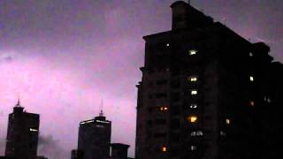 20120902 18~19 Taichung Lightning Between 2 Towers