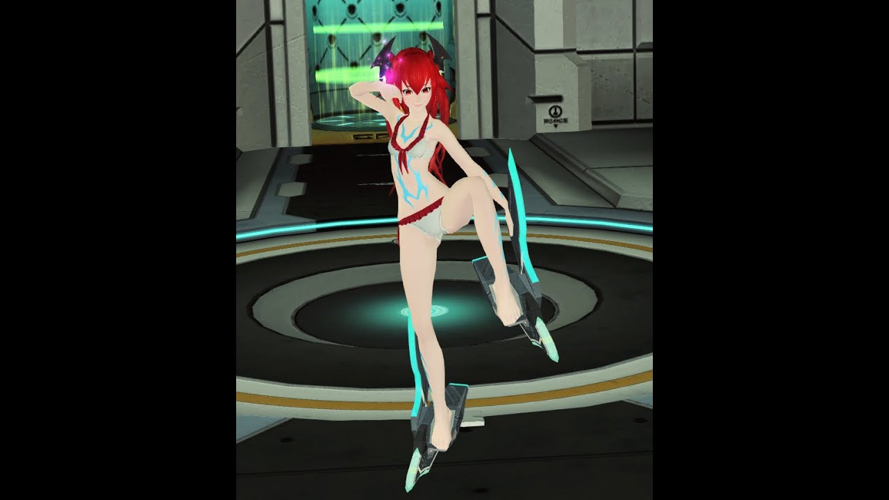 PSO2 634 「ジェットブーツポーズ」 | 634 "Jet Boots Pose"