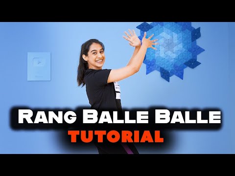 Tera Rang Balle Balle  Bollywood Fusion Dance  Sneha Desai Choreography  TUTORIAL