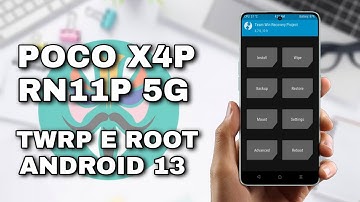 Redmi Note 11 Pro 5G / Poco X4 Pro 5G - TWRP E ROOT via TWRP - MIUI 14 E AOSP Android 13