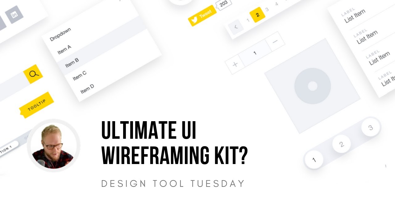 Ultimate UI Wireframing Kit? - Design Tool Tuesday, Ep14 - YouTube