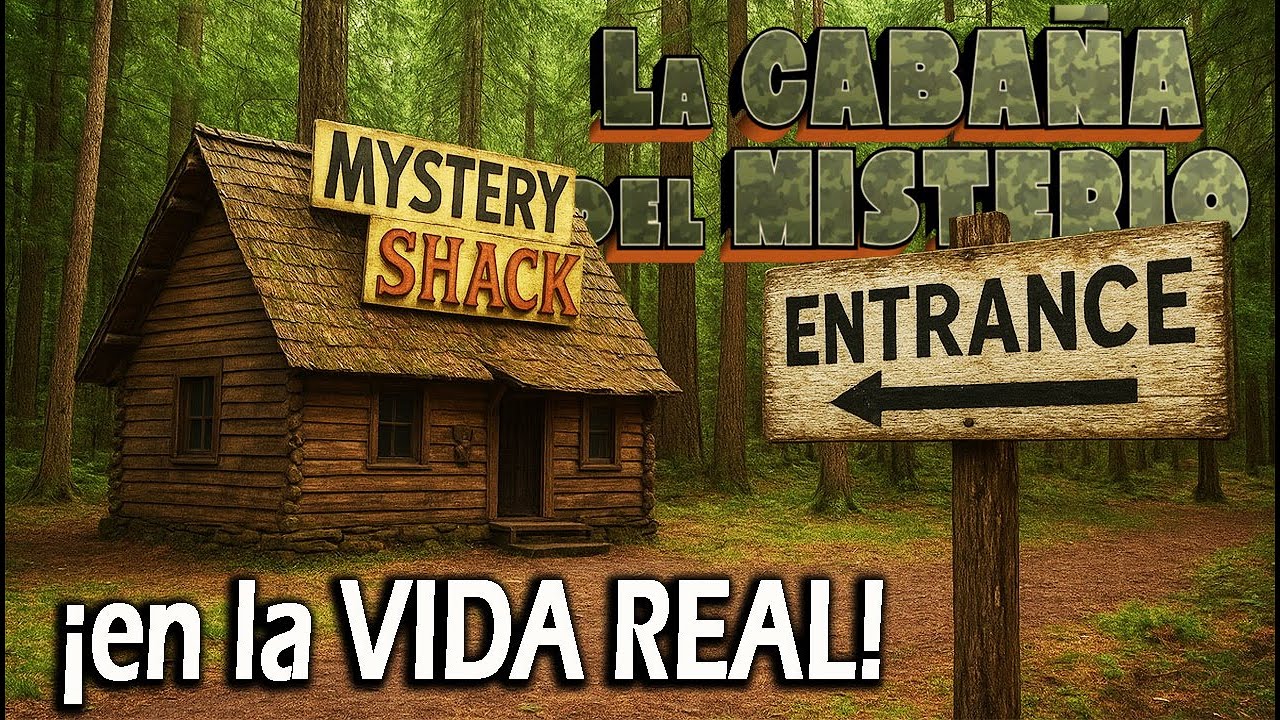 La CABAÑA del MISTERIO EXISTE en la VIDA REAL - YouTube