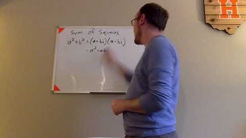 Factoring a Sum of Squares in the Complex Number System