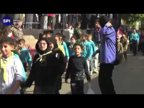 بالفيديو الكشاف التقدمي يشارك في العرض الكشفي لطرابلس