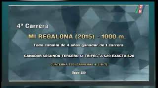 Carr.4 Premio: MI REGALONA (2015) 16-04-2022