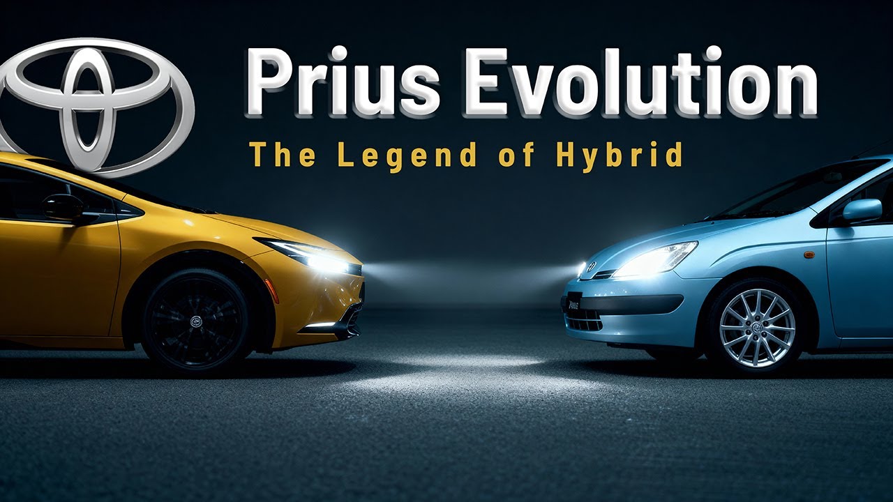 The Legend of Hybrid - Toyota Prius Evolution 1997–2025