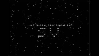 Silly Starfield by SuN  (atari 8 bit)