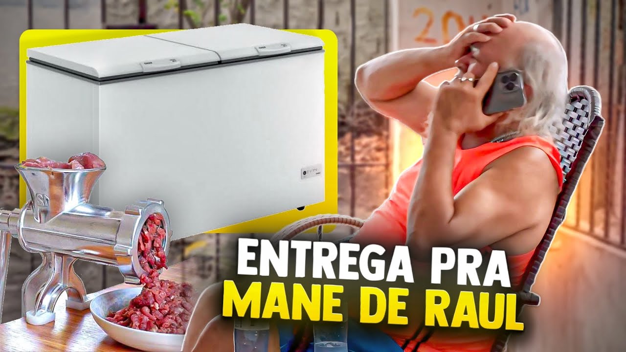 RAUL LIGOU PRA FAZER UMA ENTREGA ESPECIAL PRA MANETIKIN | MANETIKIN