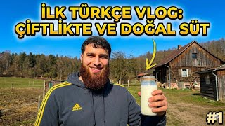 Babamla Köye Gidip Taze Süt Aldık