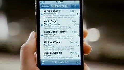 iPhone 4 and OS 4.0 Demo Video.