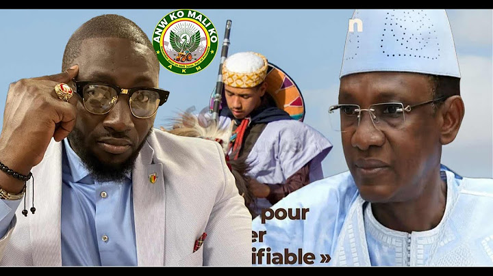 BREAKING NEWS:⛔⛔DR CHOGUEL KOKALLA MAIGA DENONCE UNE PRISE EN OTAGE DU PAYS 🇲🇱.
