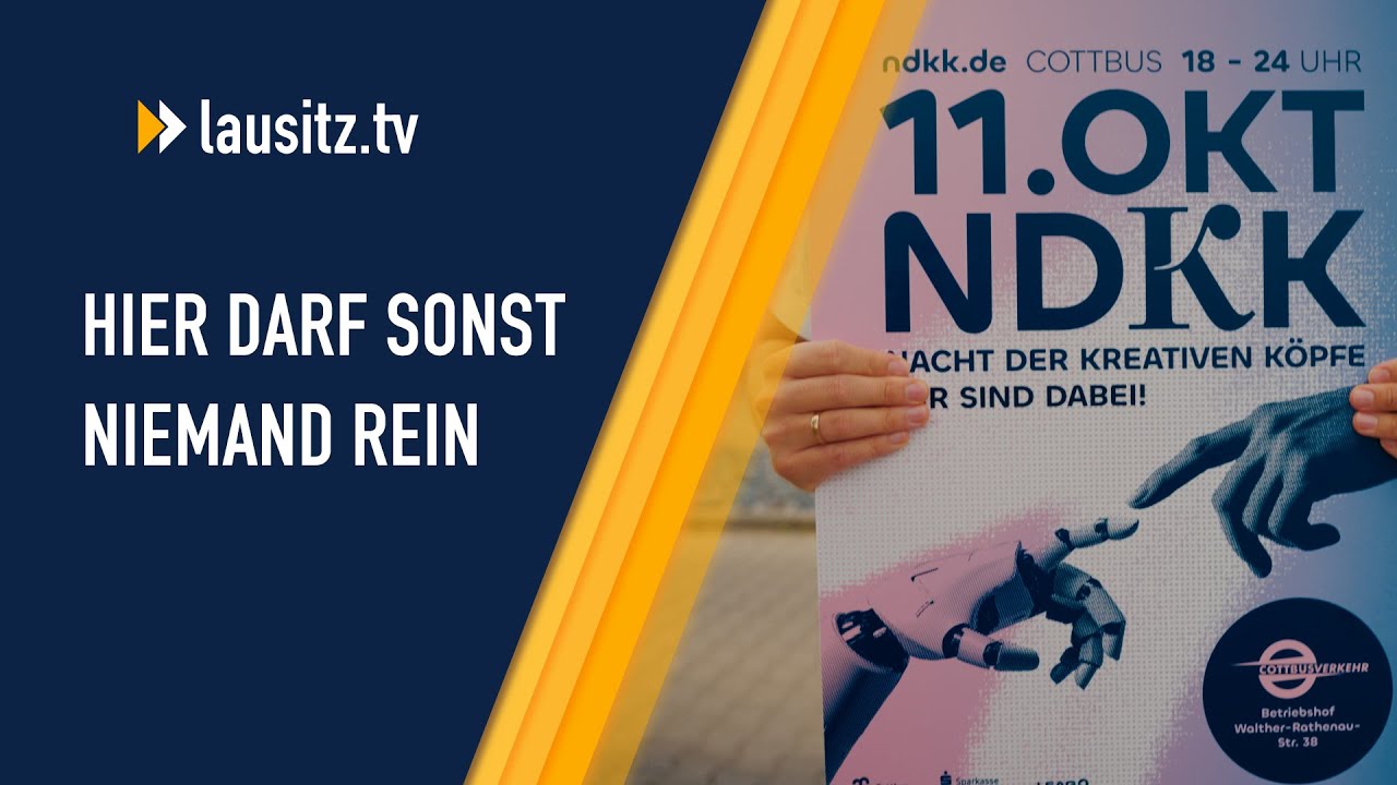 Cottbusverkehr bei der Nacht der kreativen Köpfe 2025 – Ein Blick hinter die Kulissen