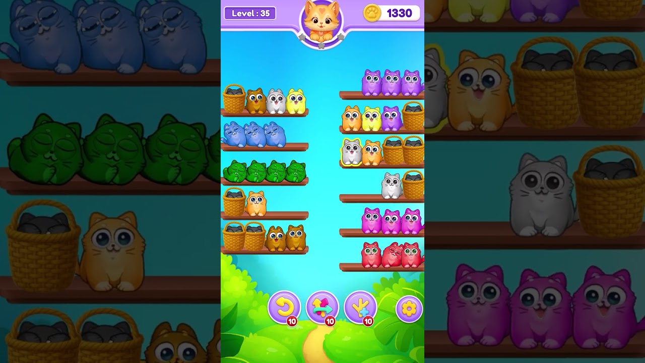 Kitty Sort | Level 35