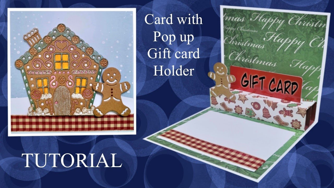 🎅 💳 How to Tutorial make an EASY Pop up Gift card holder Wedding ...