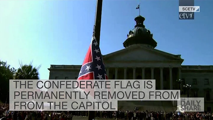 Watch the the Confederate flag come down in SC